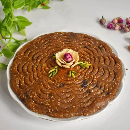 طرز پخت حلوای بگل حلوای سنتی کردی