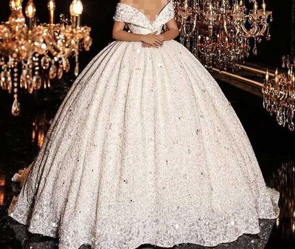 مدل لباس عروس پف دار شیک و جدید 
