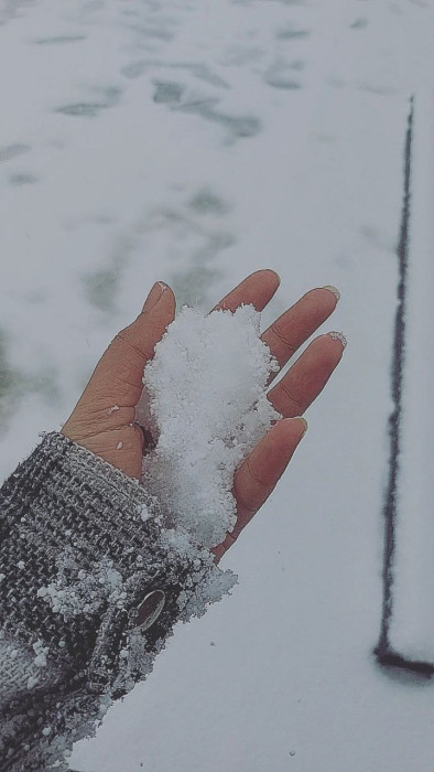 عکس و استوری فیک برف اینستا + مخصوص