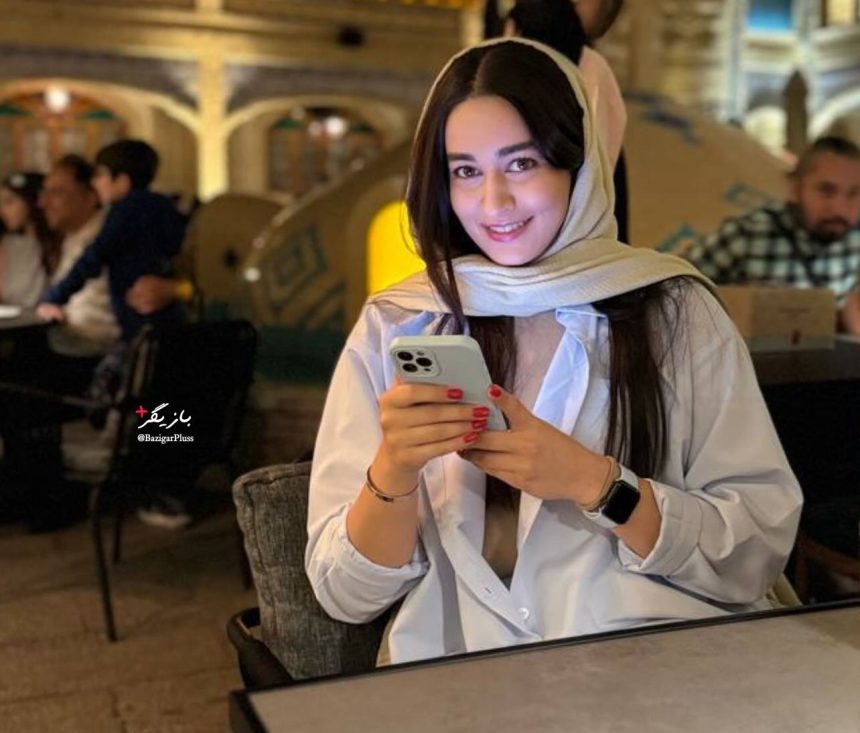 عکس مه لقا مینوش زاد بی حجاب